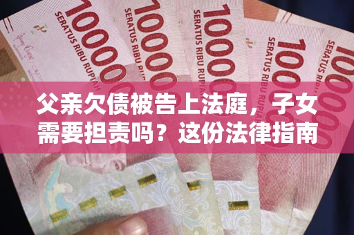北京父亲欠债被告上法庭，子女需要担责吗？这份法律指南必须看完