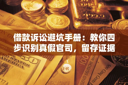 北京借款诉讼避坑手册：教你四步识别真假官司，留存证据不踩雷