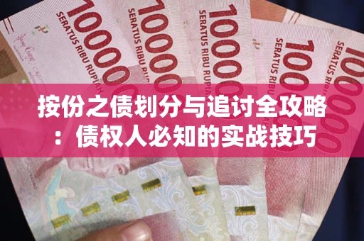北京按份之债划分与追讨全攻略：债权人必知的实战技巧