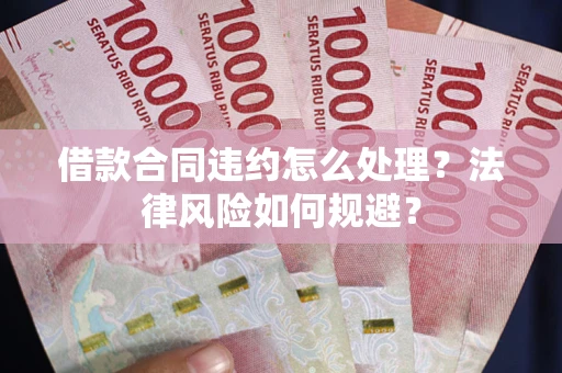 北京借款合同违约怎么处理？法律风险如何规避？