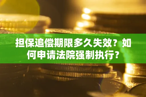 北京担保追偿期限多久失效？如何申请法院强制执行？
