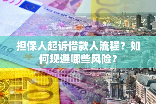 北京担保人起诉借款人流程？如何规避哪些风险？